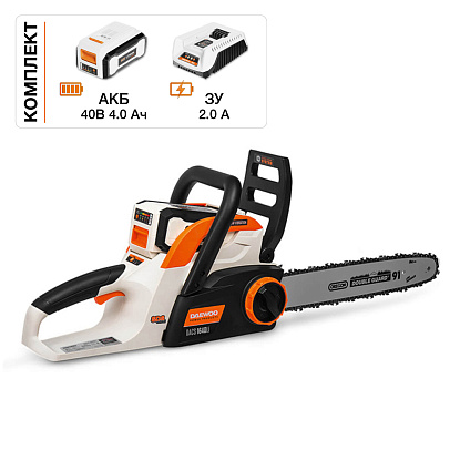 Пила цепная аккумуляторная DACS 1640Li (DACH 2040Li+DABT 4040Li)